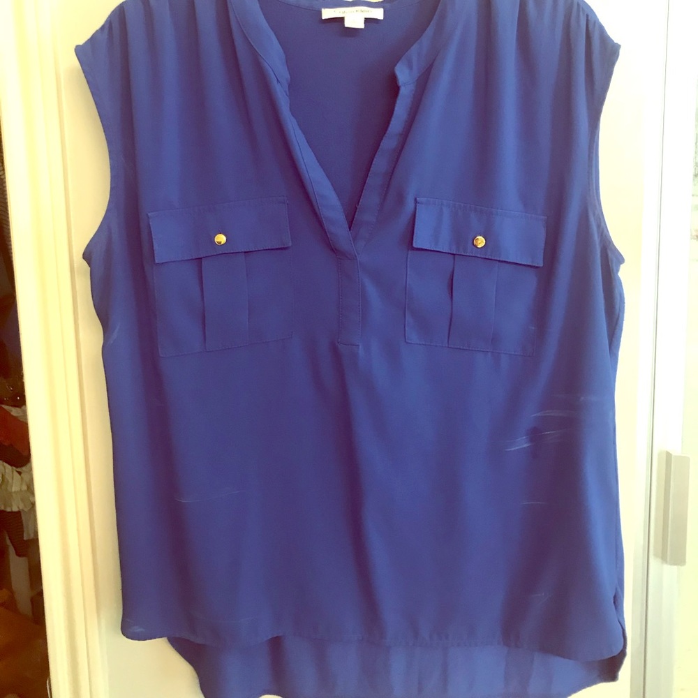 Sleeveless Calvin Klein blouse